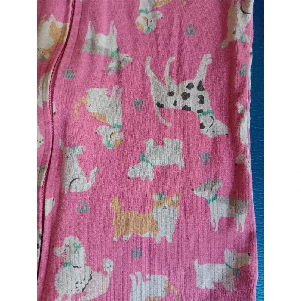 pajama 24 months Girls Carters girl sleeper Pink with Dogs sleepwear baby